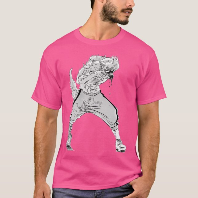 T-shirt Design de combat de Legoshi (Devant)