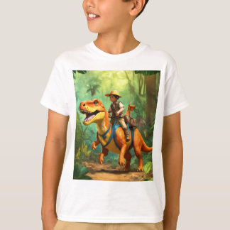 T-shirt design de dinosaures adorable et mignon