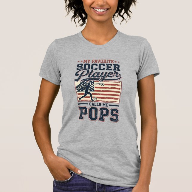 T-shirt design de football drôle avec gravure vint (Devant)