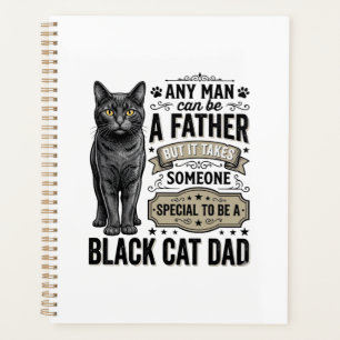 T-shirt design de gravure vintage de papa chat noi