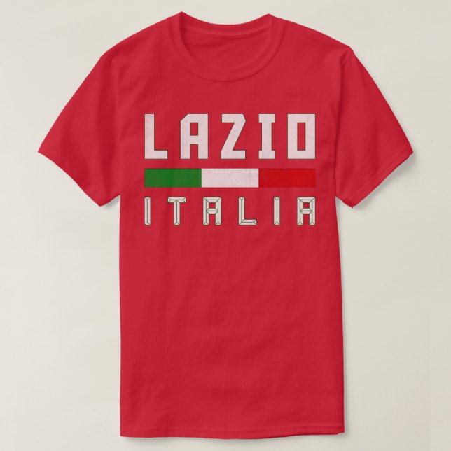 T-shirt Design de la typographie italienne Lazio (Design devant)