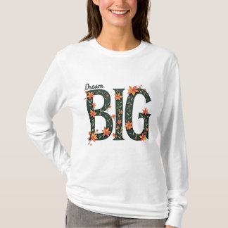 T-shirt Design de logo Dream Big