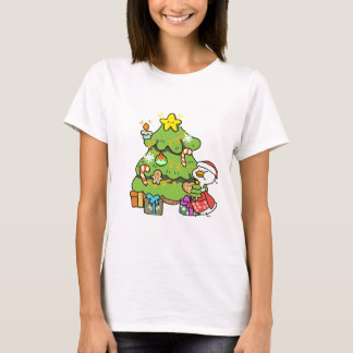 T-shirt design de Noël mignon