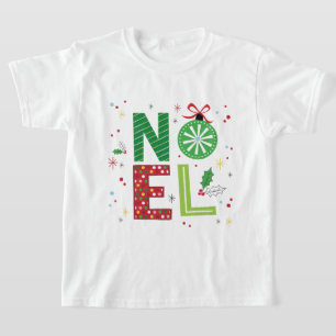 T-shirt "Design de Noël Noel coloré"