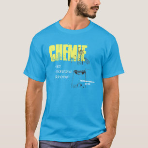 T-shirt Design de publicité chimique en RDA