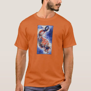 T-shirt Design de qigong serpent et tortue - 