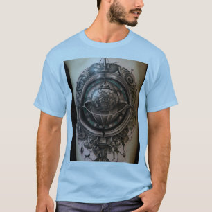 T-shirt Design de tatouage de dragon de fer - Symbole de f