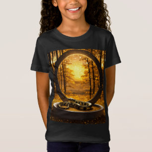 T-Shirt Design de tatouage de dragon de fer - Symbole de f