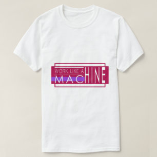 T-shirt Design de typographie de texte blanc moderne