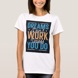 T-shirt Design de typographie inspirante