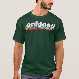 T-shirt Design de typographie rétro Oakland