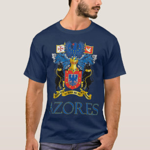 T-shirt Design des armoiries nationales des Açores