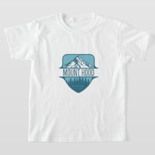 T-shirt Design des crêtes du mont Hood Oregon