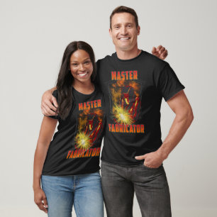 T-shirt Design des étincelles de soudure de Fabricant Mast