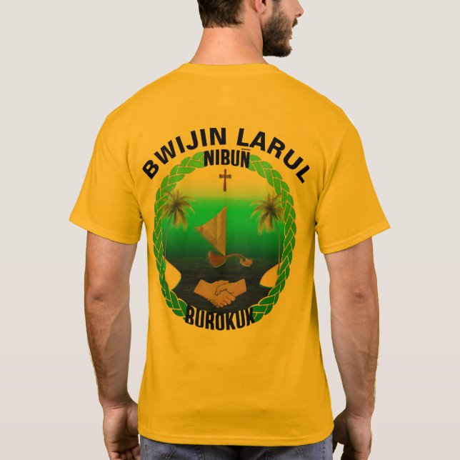 T-shirt Design des Îles Marshall (Dos)