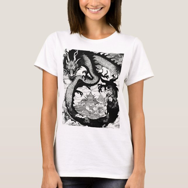 t-shirt design dessin animé tatouage (Devant)