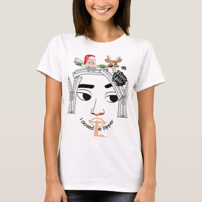 T-shirt design différent pour la nouvelle année (Devant)