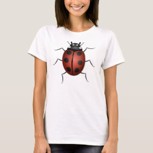 T-shirt Design d'insectes de coccinelle-24560