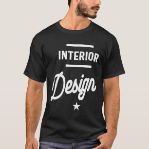 T-shirt Design d'intérieur Titre du travail Cadeau