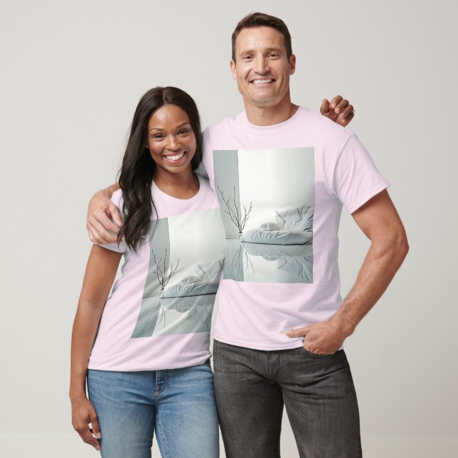 T-shirt Design d'intérieur zen minimaliste (Unisexe)