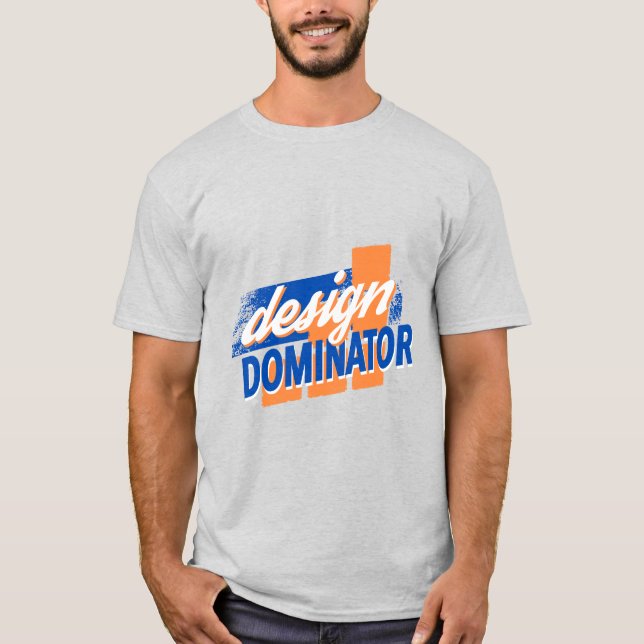 T-shirt Design dominateur Design désorienté (Devant)