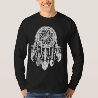 T-shirt Design Dreamcatcher Avec Plumes Pour Bohemian Des