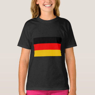 T-shirt Design du drapeau allemand
