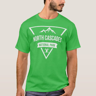 T-shirt Design du parc national de North Cascades