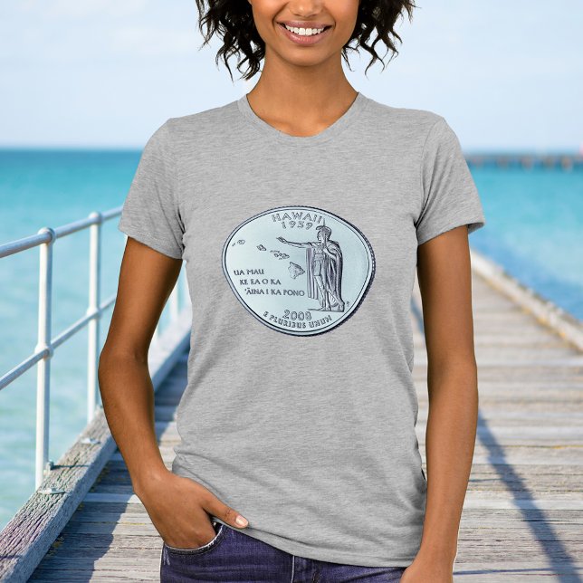 T-shirt Design du quartier d'état de Hawaii (Créateur téléchargé)