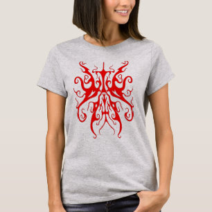 T-shirt Design élégant de tatouage tribal - rouge