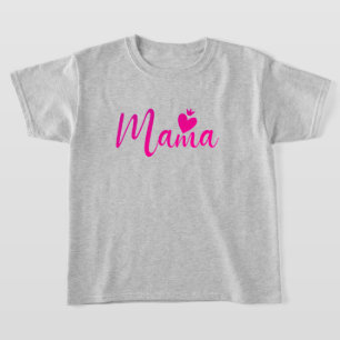 T-shirt Design élégant Texte maman typographie