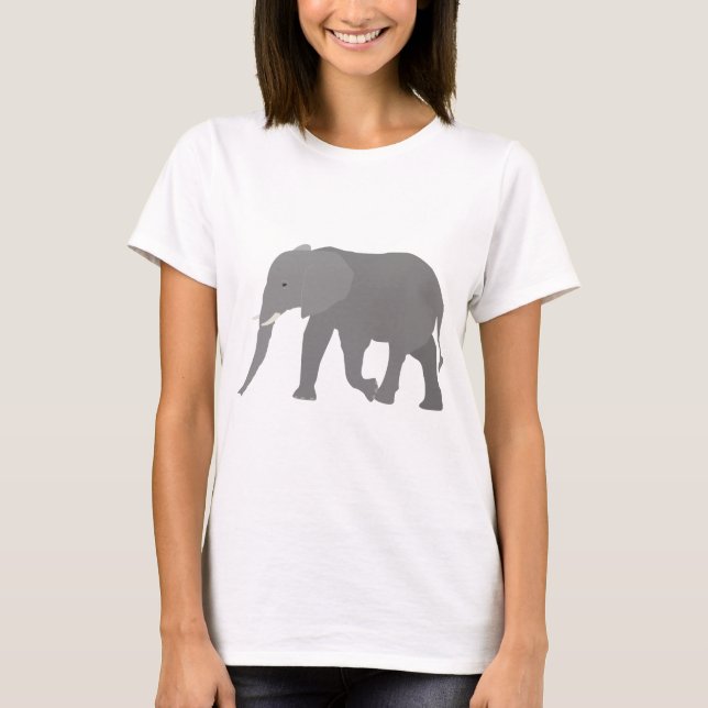 T-shirt Design éléphant (Devant)