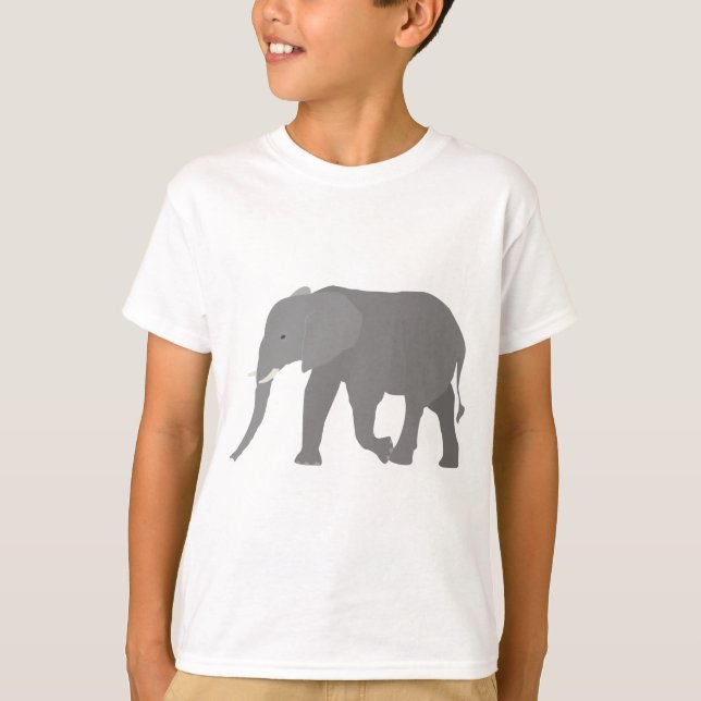 T-shirt Design éléphant (Devant)