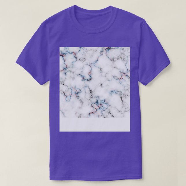 T-shirt Design en marbre (Design devant)