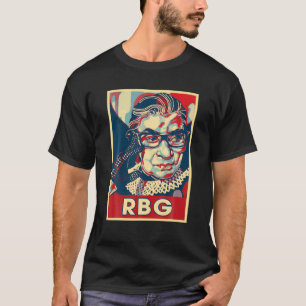 T-shirt Design Féministe Vintage Ruth Bader Ginsburg RBG G