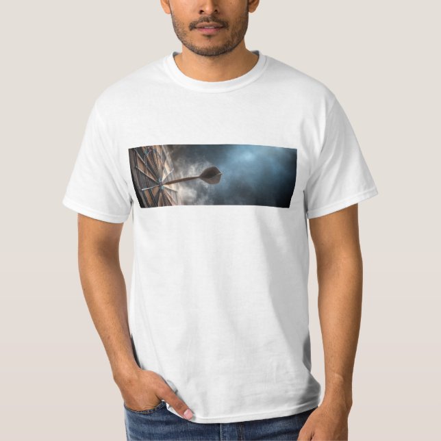 T-shirt Design fléchette dramatique Hit Me With Your Shot (Devant)