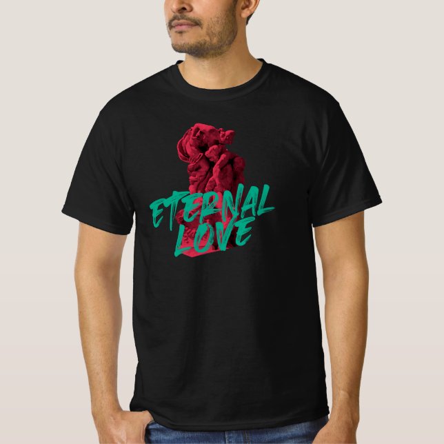 T-shirt Design graphique dynamique, urbain, tendance Etern (Devant)