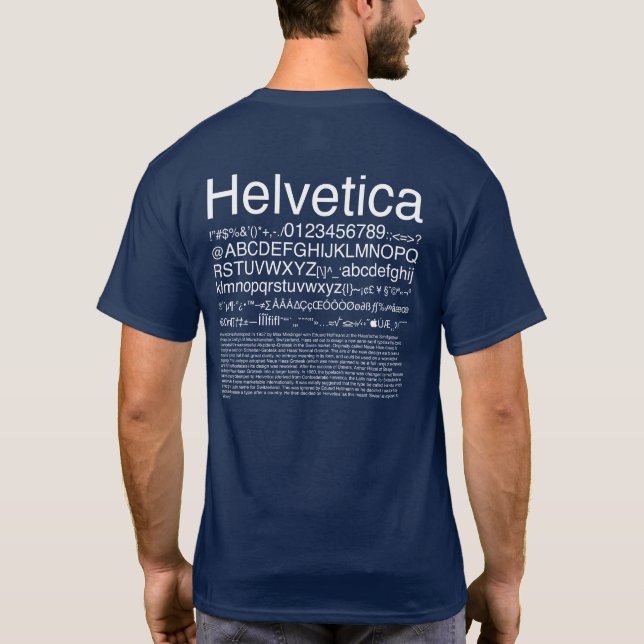 T-shirt Design graphique_Helvetica_02 (Dos)