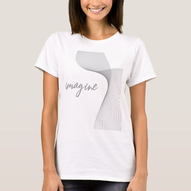 T-shirt Design graphique moderne, simple et élégant d'Imag (Devant)