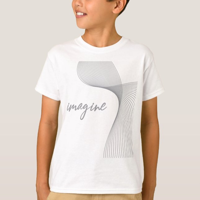 T-shirt Design graphique moderne, simple et élégant d'Imag (Devant)