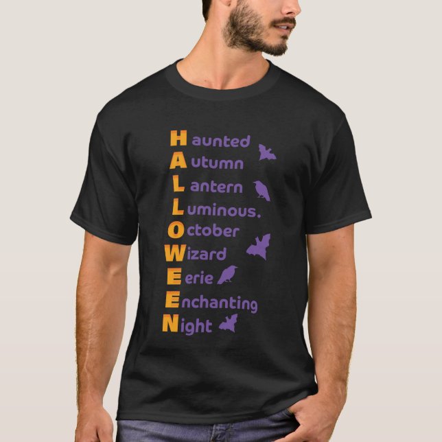T-shirt design Halloween cool (Devant)