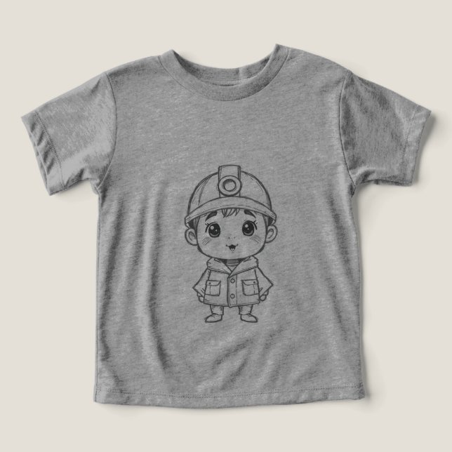 t-shirt design ingénieur 4 (Design Recto)