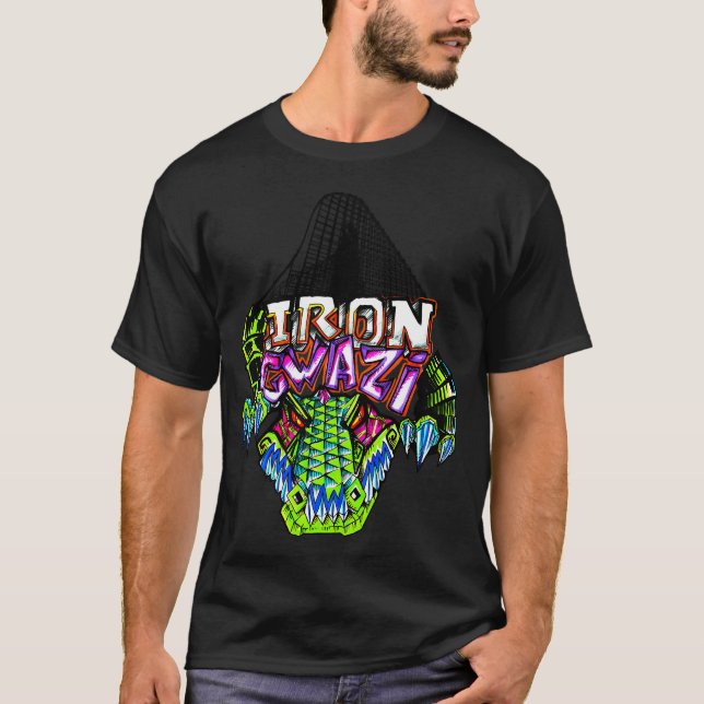 T-shirt Design Iron Gwazi (Devant)
