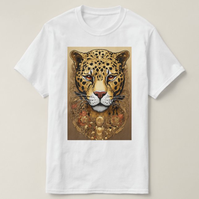T-shirt Design Jaguar. (Design devant)