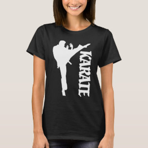 T-shirt Design Karate Taekwondo Practicer Karate