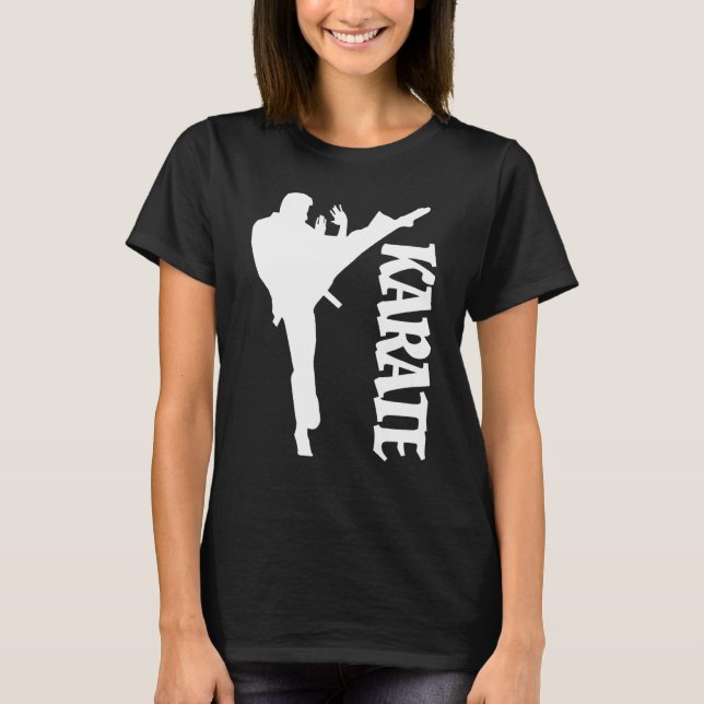 T-shirt Design Karate Taekwondo Practicer Karate (Devant)