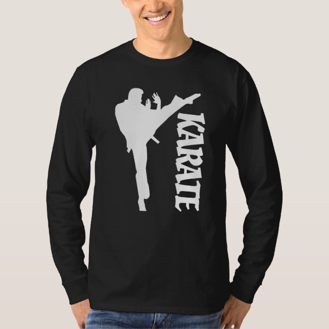 T-shirt Design Karate Taekwondo Practicer Karate (Devant)