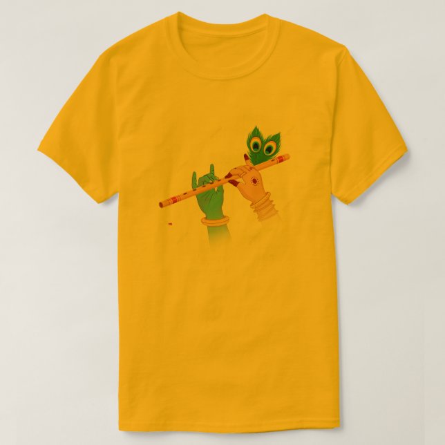 T-shirt design Krishna (Design devant)