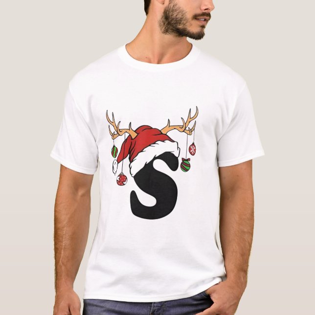 T-shirt design logo S pour joyeux Noël (Devant)