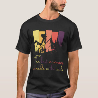 t-shirt design moderne pour randonnée
